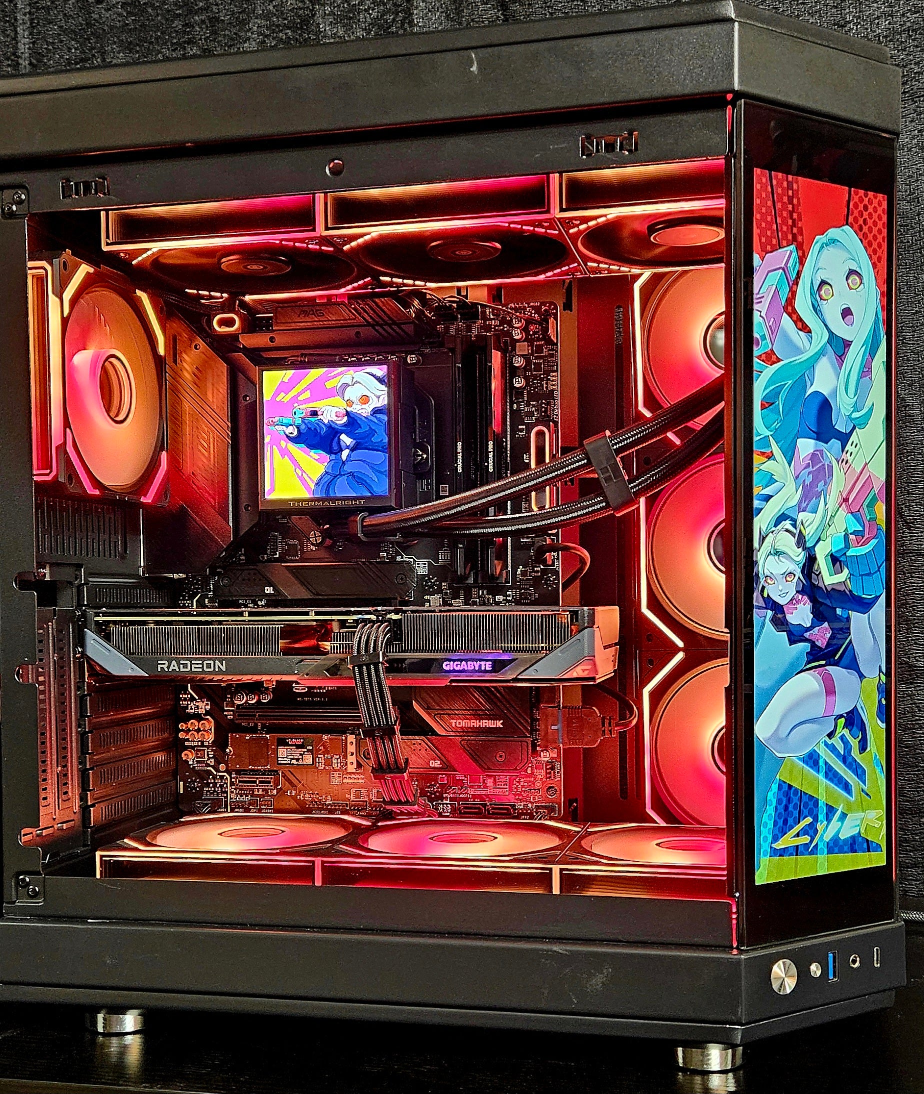 Rebecca Cyberpunk LCD Gaming PC