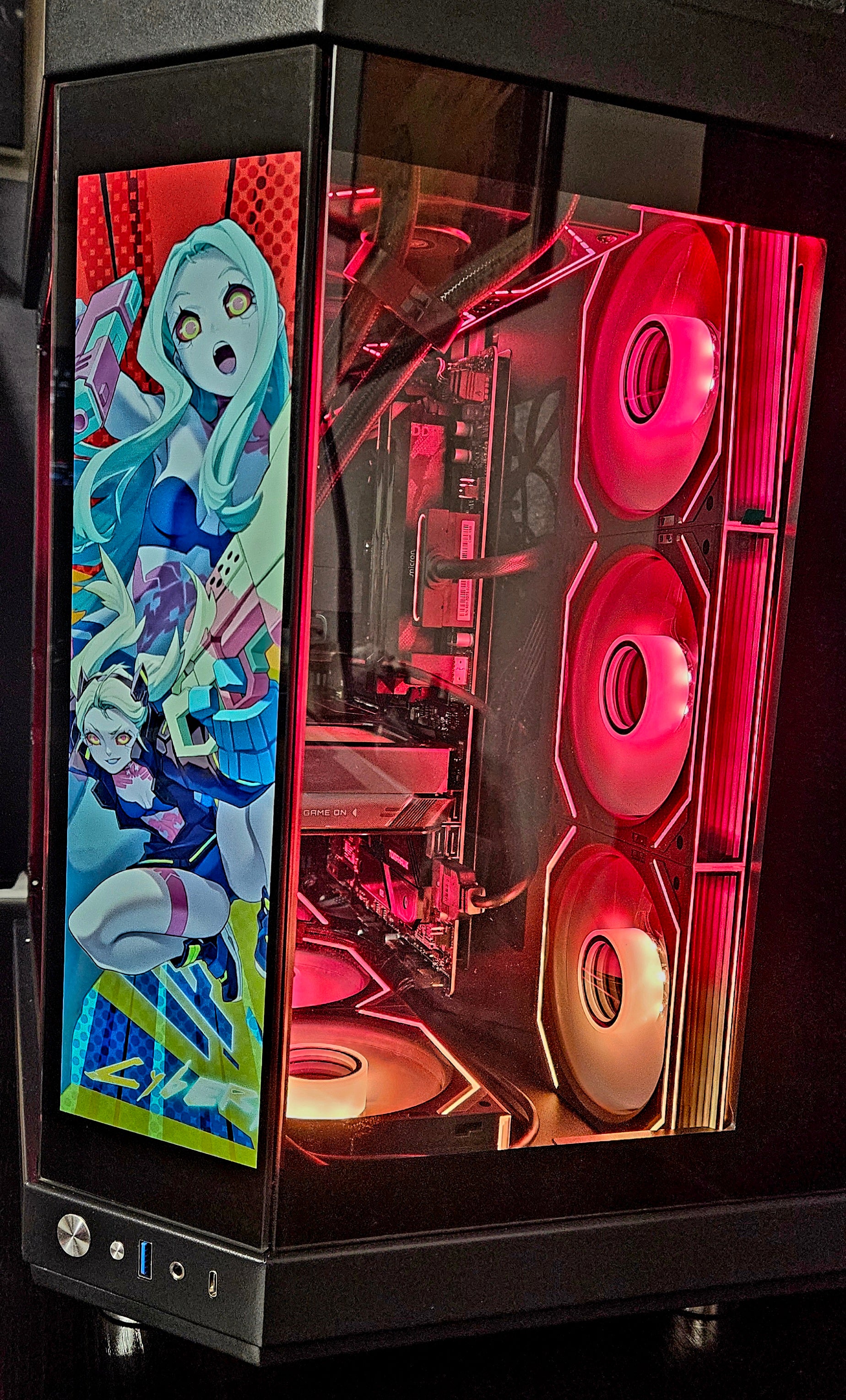 Rebecca Cyberpunk LCD Gaming PC