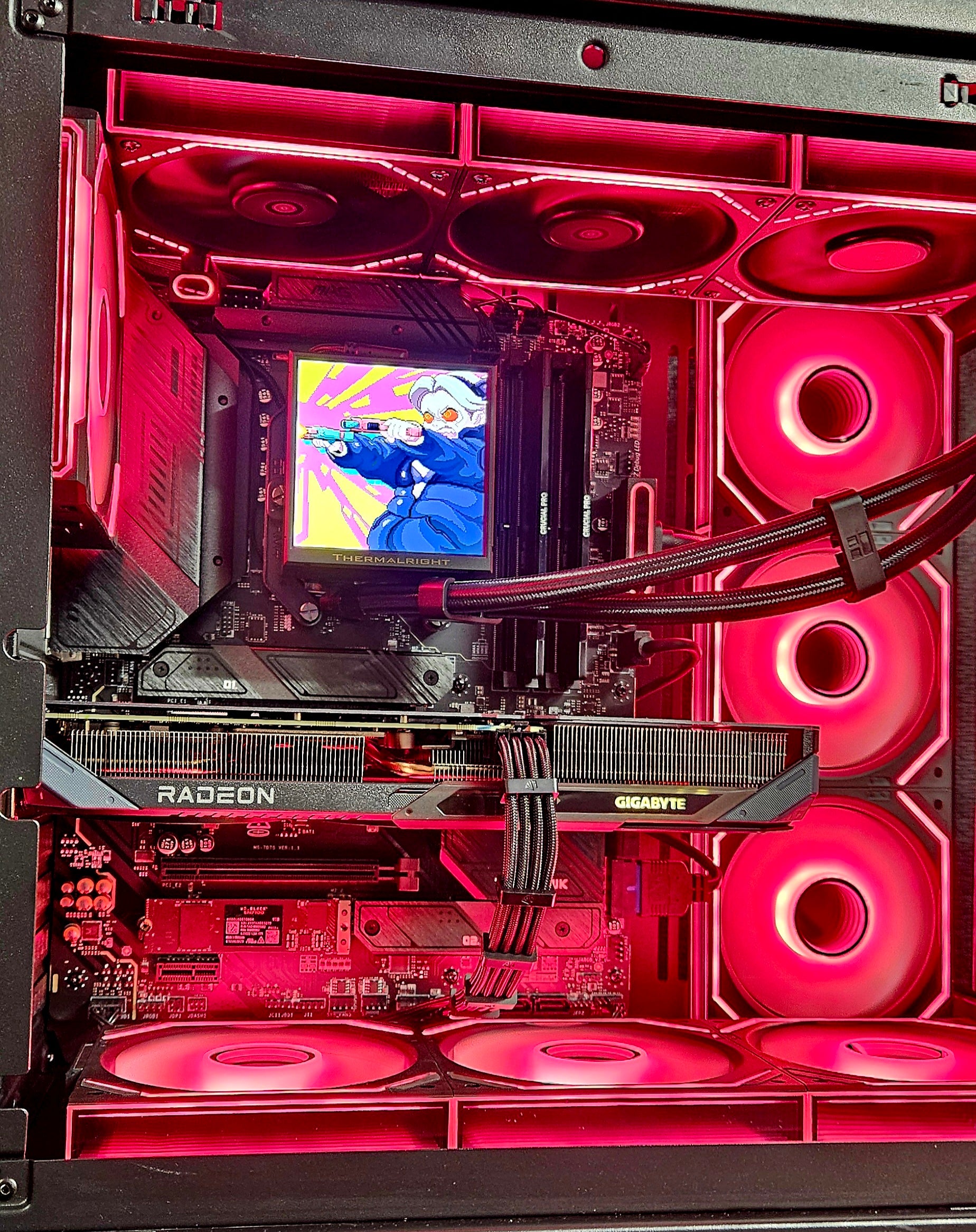 Rebecca Cyberpunk LCD Gaming PC