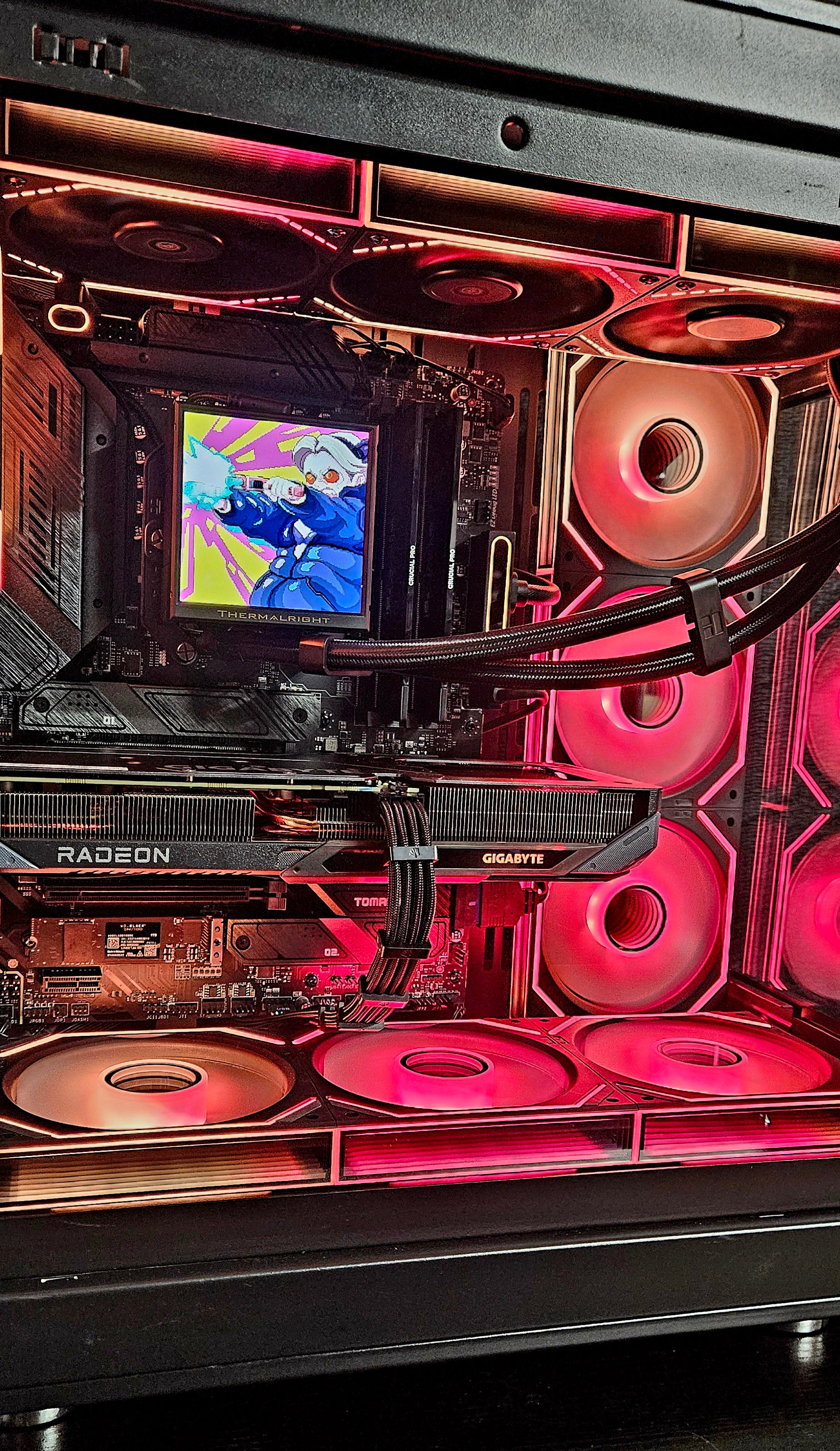 Rebecca Cyberpunk LCD Gaming PC