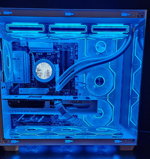 Cryostasis Custom Gaming PC | RTX 5070 | 32GB DDR5 | Ryzen 7600X3D
