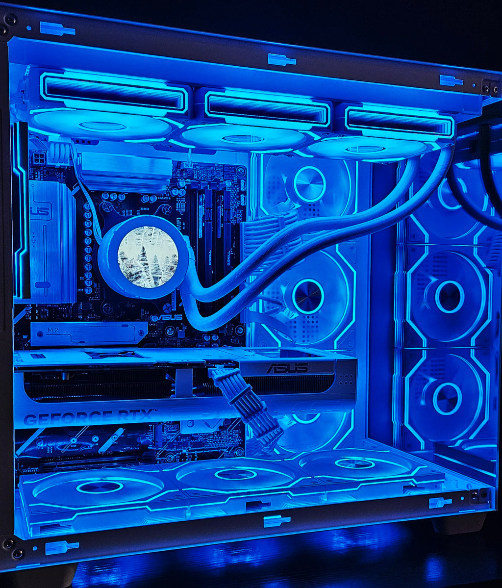 Cryostasis Custom Gaming PC | RTX 5070 | 32GB DDR5 | Ryzen 7600X3D