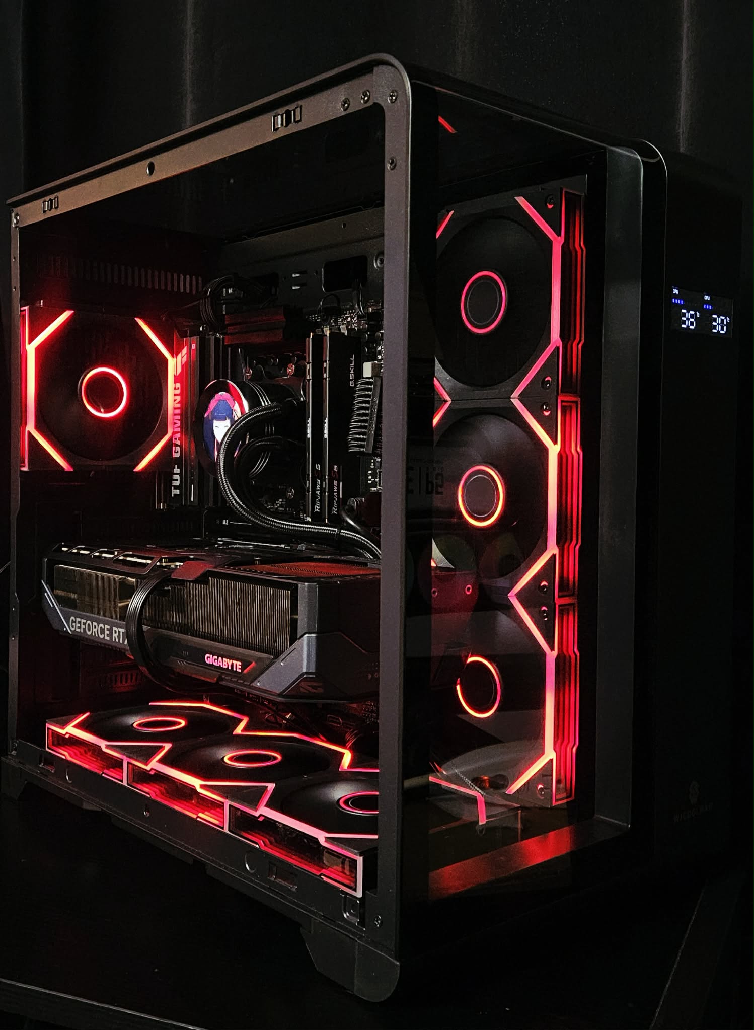 Dominion | RTX 5070 Ti 16GB | Ryzen 7 9850X3D | 64GB DDR5 | LCD AIO