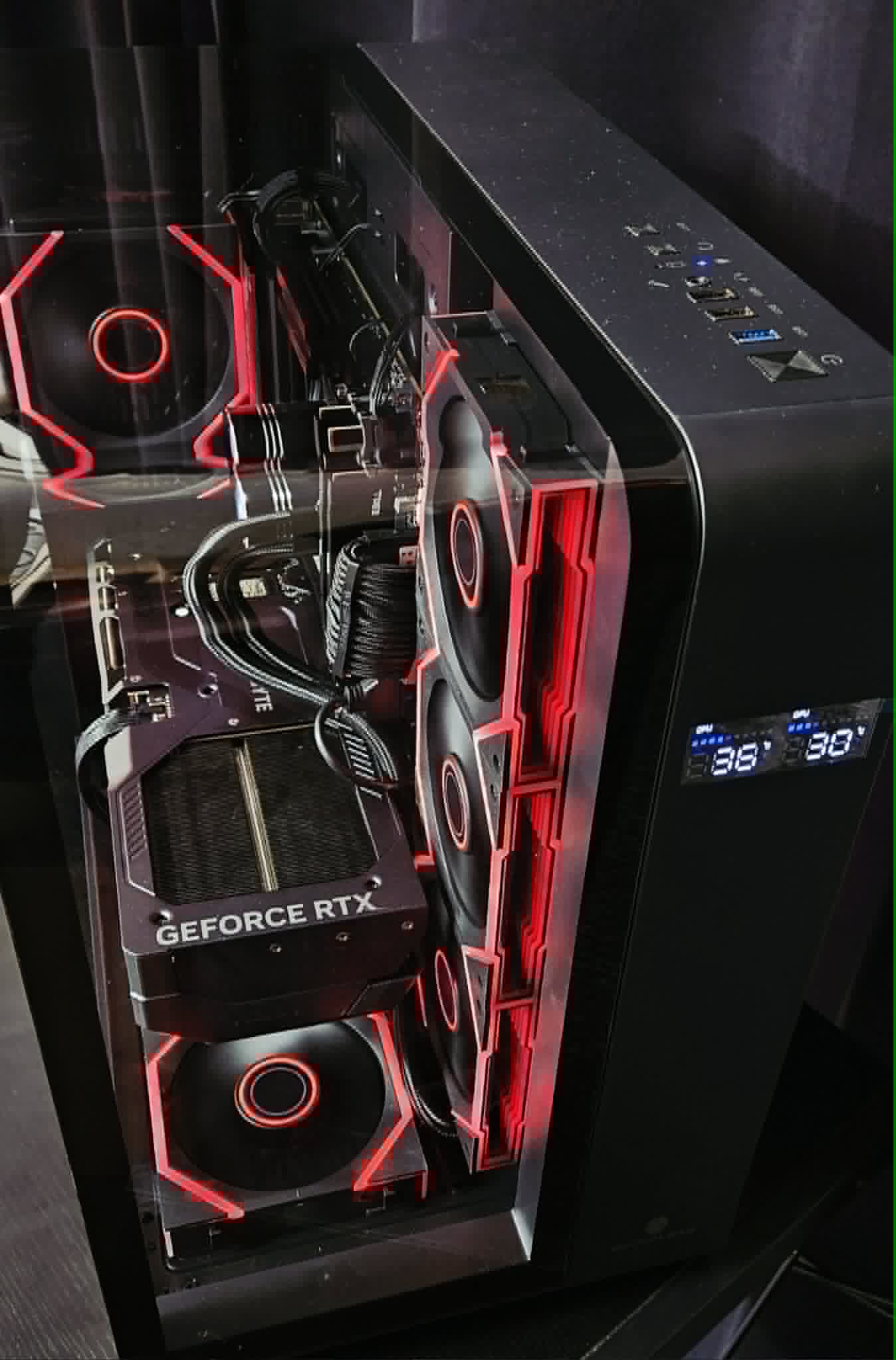 Dominion | RTX 5070 Ti 16GB | Ryzen 7 9850X3D | 64GB DDR5 | LCD AIO