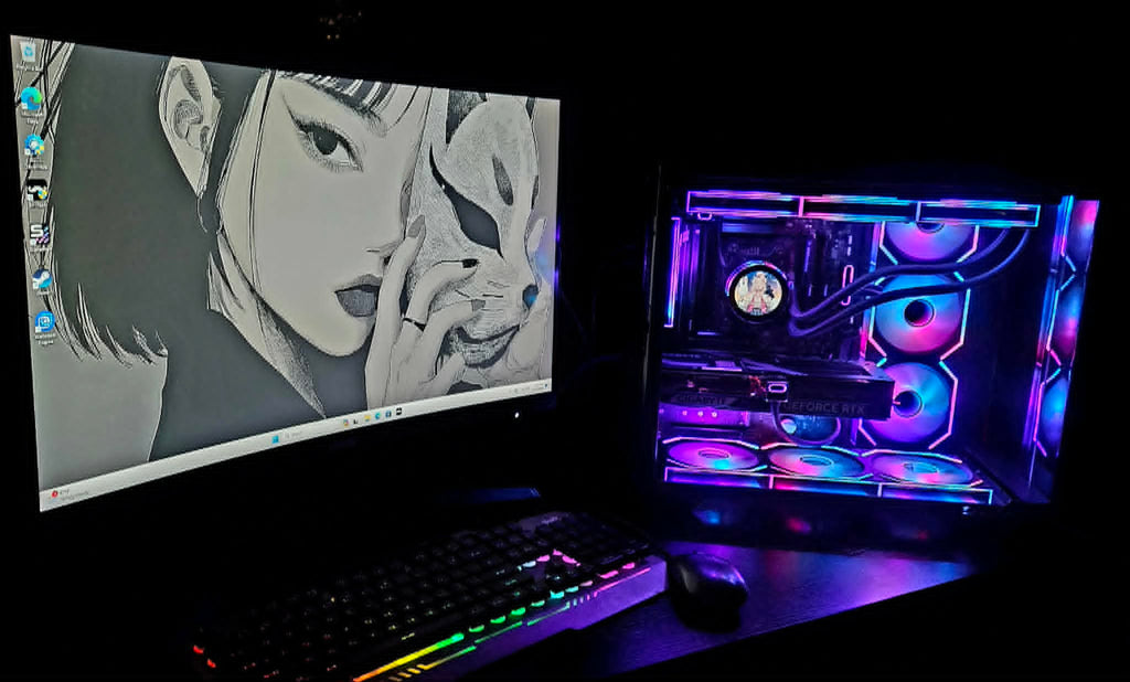 Sumi | RTX 5070 | 7600X3D | Samsung 27in 1440p