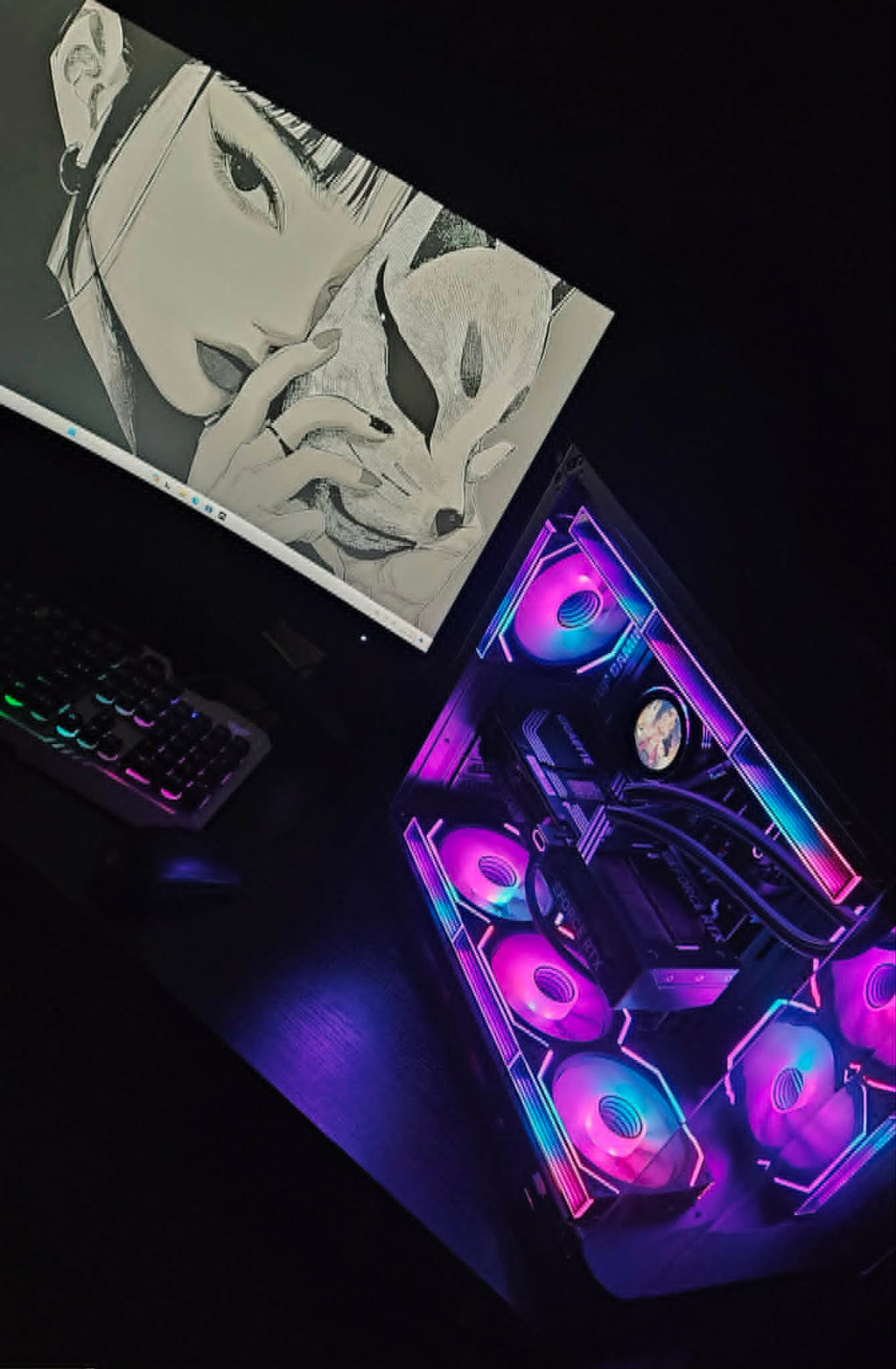Sumi | RTX 5070 | 7600X3D | Samsung 27in 1440p
