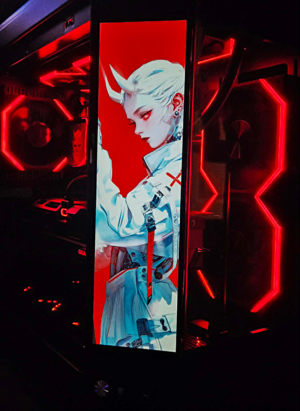 Oni Demon Unveiled - Ryzen 7 9800X3D • RTX 5070 Ti • LCD Build