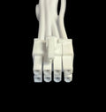 Asiahorse 6+2 pcie extension cable white