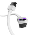 Asiahorse HYDRUS 16-Pin (12VHPWR) Type B ARGB GPU Cable - White - 50cm