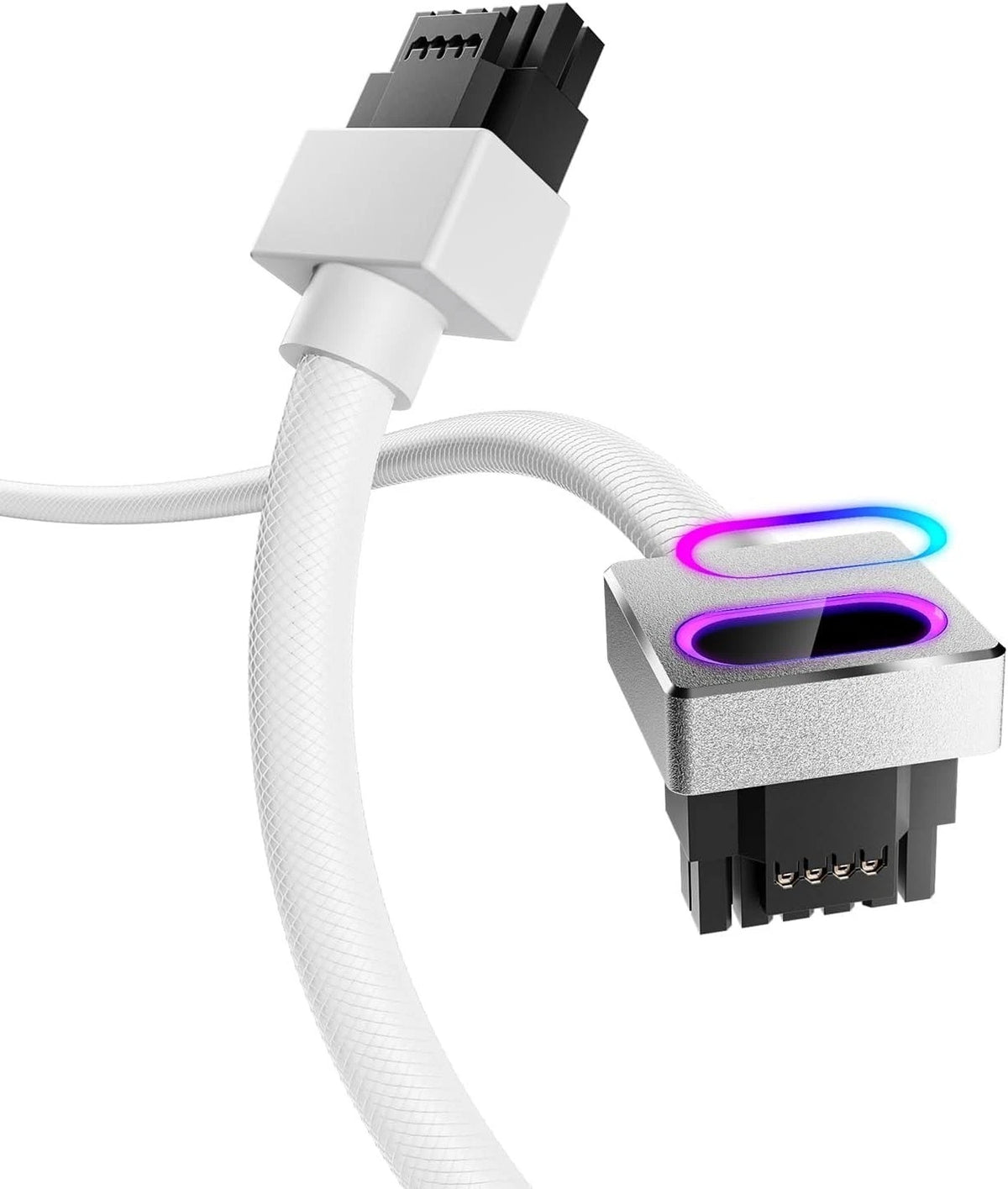 AsiaHorse Hydrus White Combo 3 Pack 24Pin MB, 8Pin CPU, 16pinVHPWR-A