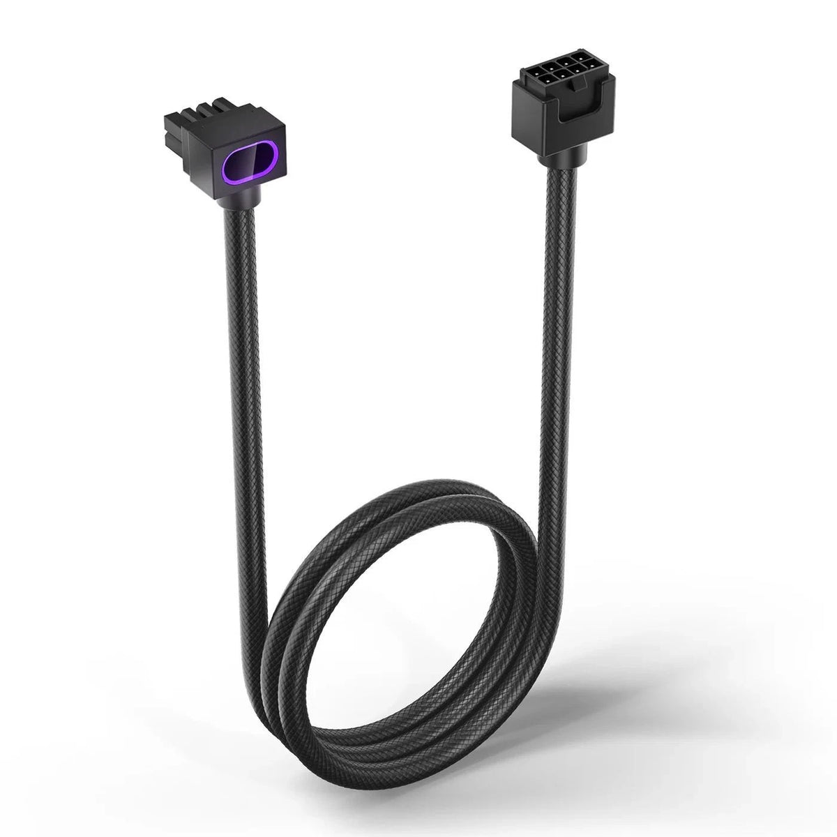 Asiahorse HYDRUS CPU Power Cable (8-Pin EPS) ARGB - Black - 30cm