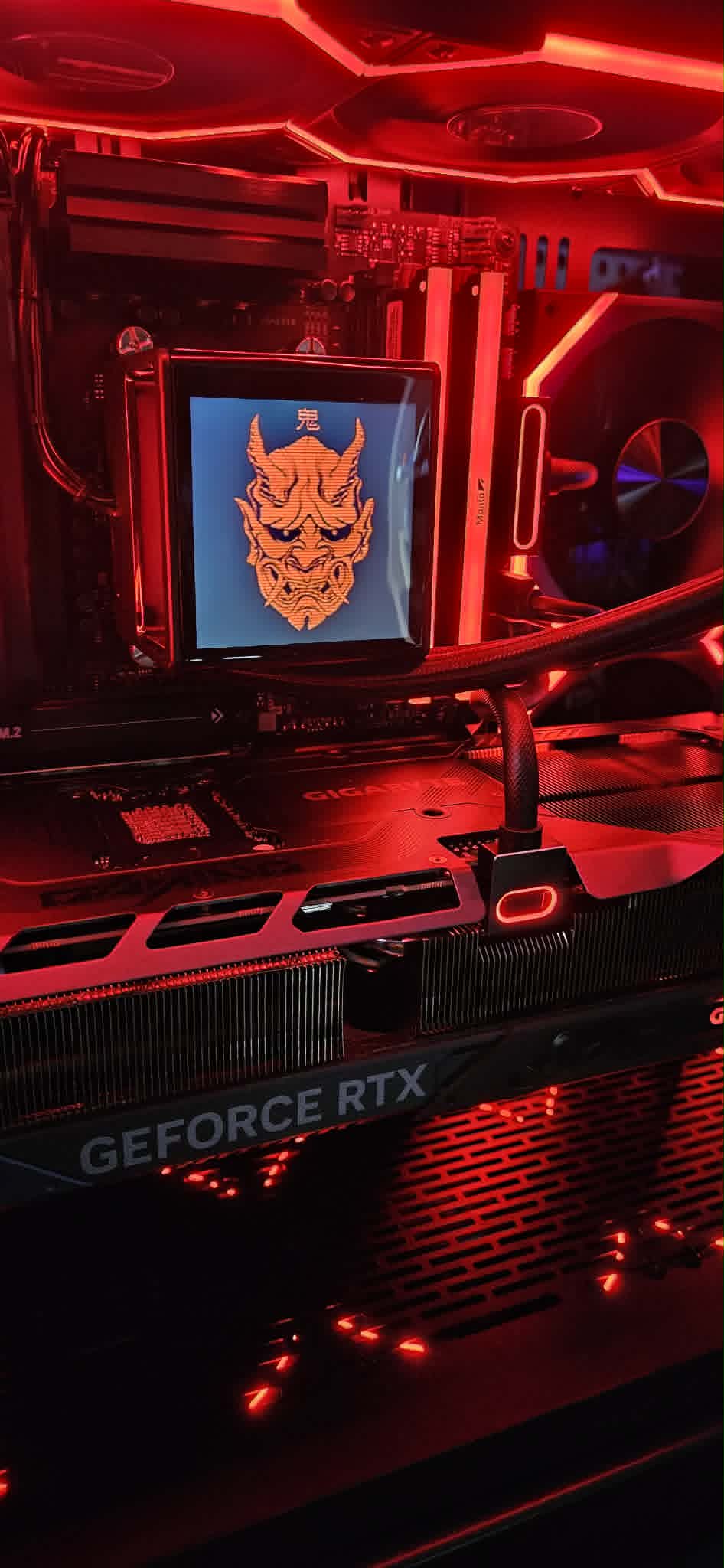Oni Demon Unveiled - Ryzen 7 9800X3D • RTX 5070 Ti • LCD Build