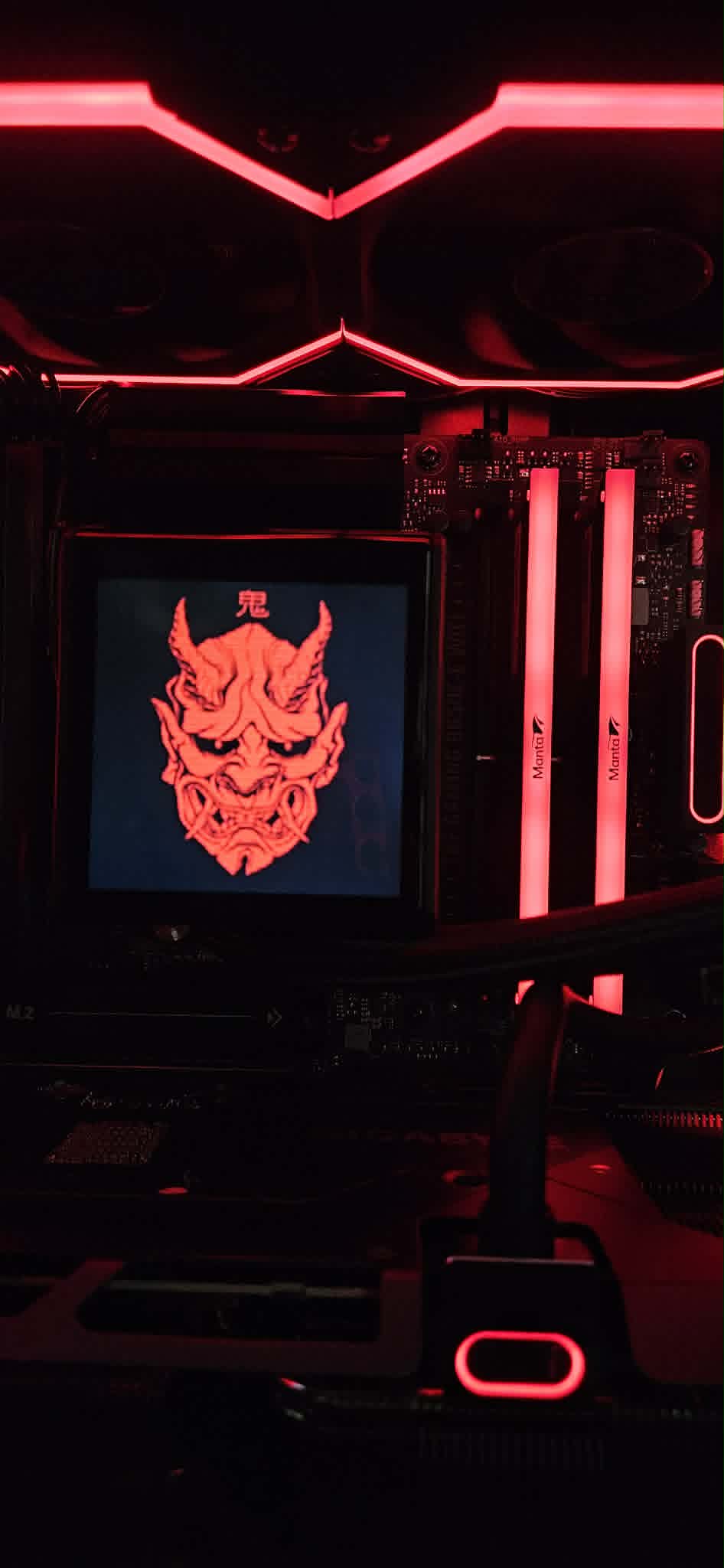 Oni Demon Unveiled - Ryzen 7 9800X3D • RTX 5070 Ti • LCD Build