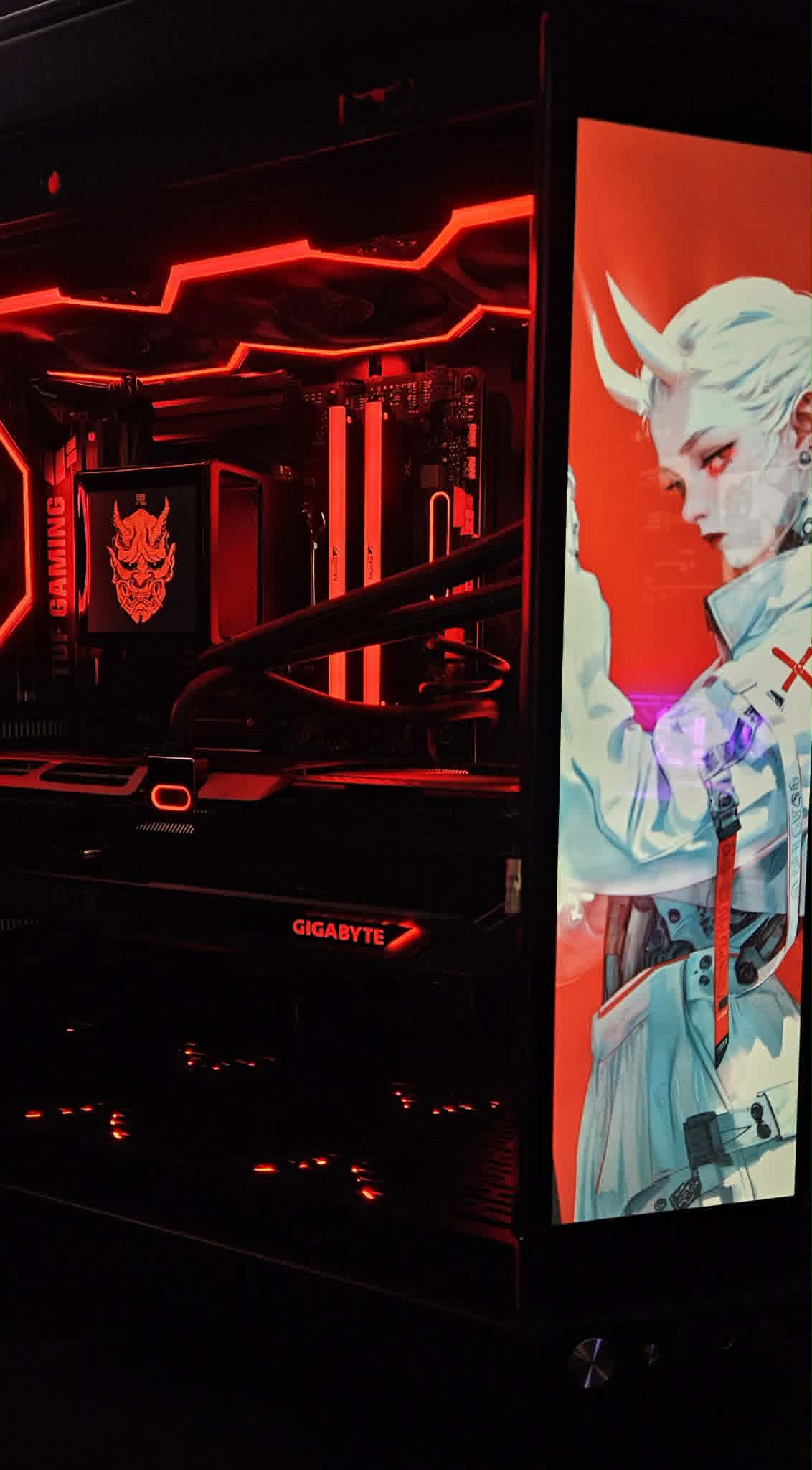 Oni Demon Unveiled - Ryzen 7 9800X3D • RTX 5070 Ti • LCD Build